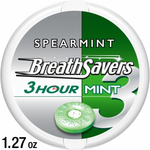 BREATH SAVERS Spearmint Sugar Free Breath Mints Tin, 1 tin / 1.27 oz -  Foods Co.
