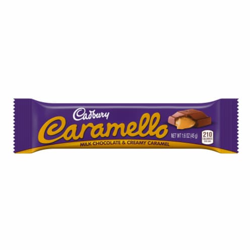 Cadbury Caramello Bar Pack Perspective: front