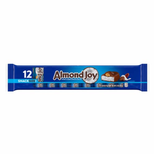 Almond Joy Coconut & Almond Chocolate Snack Size Bars Perspective: front