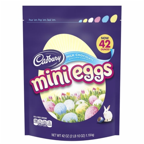 Cadbury Mini Egg Easter Milk Chocolate Candy (42 Ounce) Perspective: front