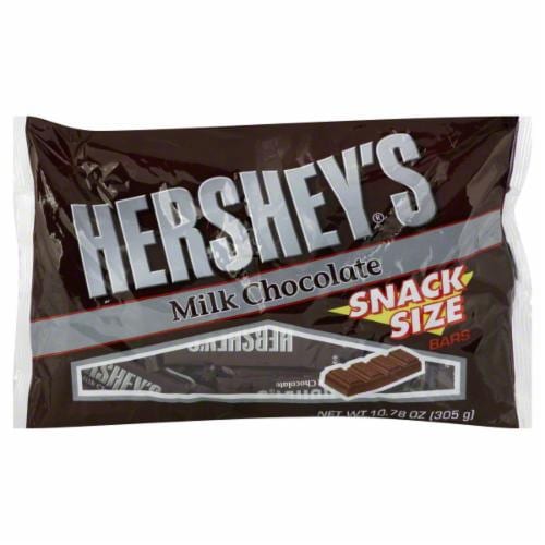 Hershey's Milk Chocolate Miniatures Perspective: front