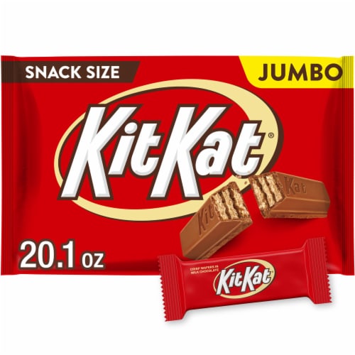 KIT KAT® Milk Chocolate Snack Size Candy Bars, 10.78 oz bag