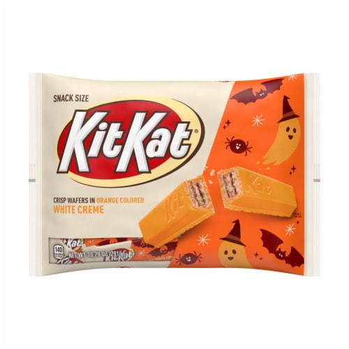 Kit Kat® Orange Colored White Creme Wafer Bars, 10.29 oz - Foods Co.