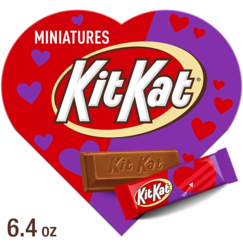 Mariano S Kit Kat Valentine S Miniatures Heart Box 6 4 Oz