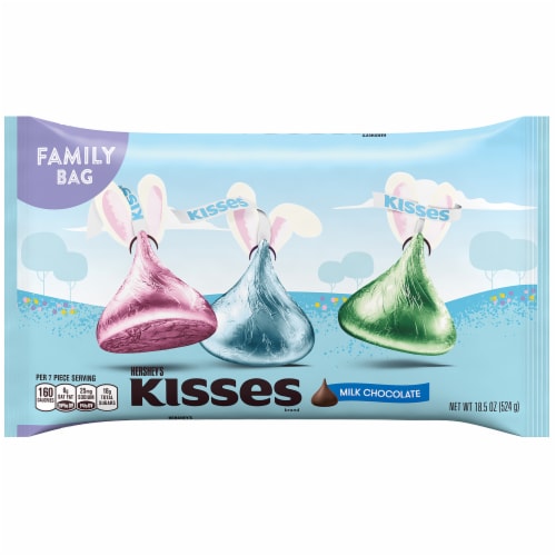 Hershey's Kisses Easter Milk Chocolates Perspective: front