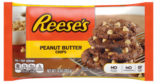 Reese's Peanut Butter Chips Perspective: front