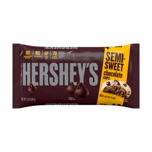 HERSHEY'S Semi Sweet Chocolate Baking Chips Bag, 1 bag / 12 oz - Pay ...