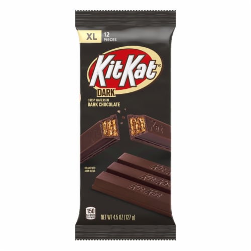 KIT KAT® Dark Chocolate Wafer XL Candy Bar, 12 pcs / 4.5 oz - Kroger