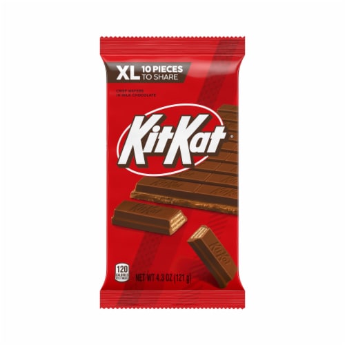 Kit Kat® Crisp Wafers in Milk Chocolate XL Perspective: front