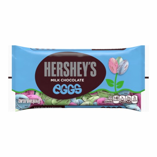 Hershey's Milk Chocolate Eggs Perspective: front