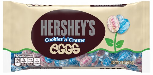 HERSHEY'S Easter Cookies 'n' Creme Eggs Perspective: front