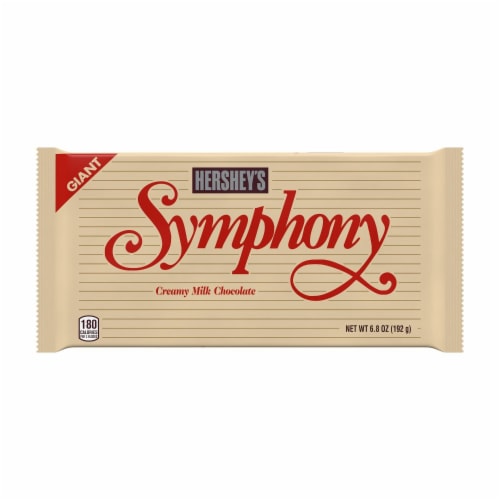 HERSHEY'S SYMPHONY Creamy Milk Chocolate Giant Candy Perspective: front