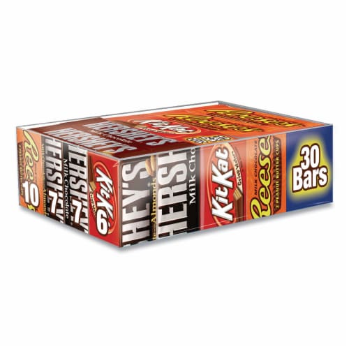 Snickers, Twix and More Assorted Chocolate Candy Bars Bulk Variety Pack (30 Ct.)