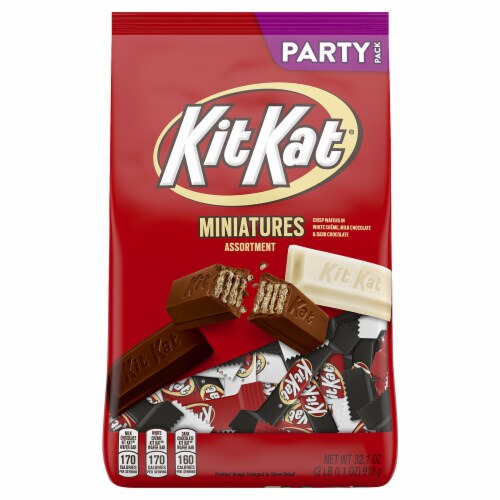 Kit Kat Wafer Bars, Assortment, Miniatures, Party Pack - 32.1 oz