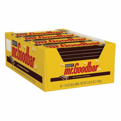 HERSHEYS MR.GOODBAR BOX Perspective: front