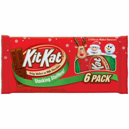 Kit Kat Holiday Wafer Bars, 6 ct / 1.55 oz Ralphs