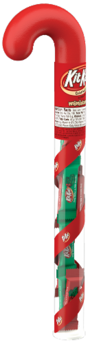 KIT KAT® Miniatures Holiday Candy Filled Cane Perspective: front