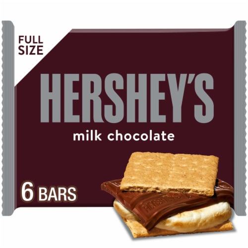 HERSHEY'S Milk Chocolate Full Size Christmas Candy Bars Perspective: front