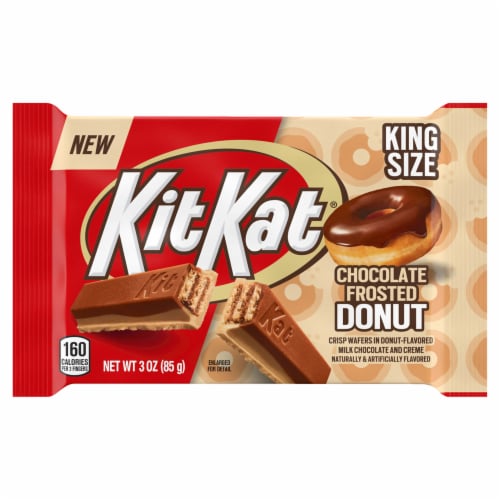 Kit Kat® Chocolate Frosted Donut King Size Bar, 3 oz - Foods Co.