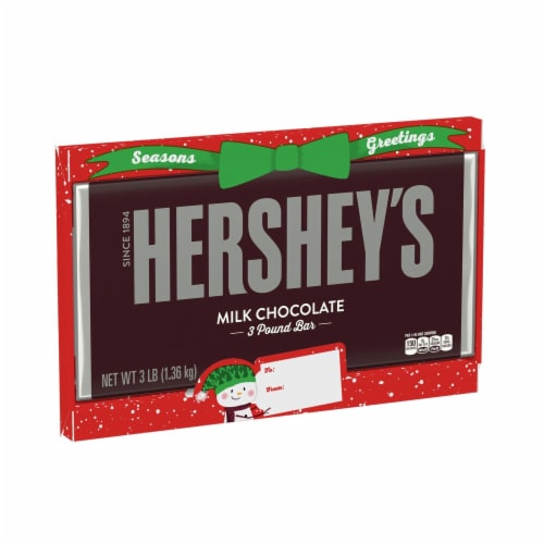 Hershey's Milk Chocolate Candy Bar Perspective: front