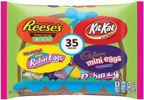 Hershey's Easter Assorted Chocolate Candy Perspective: front