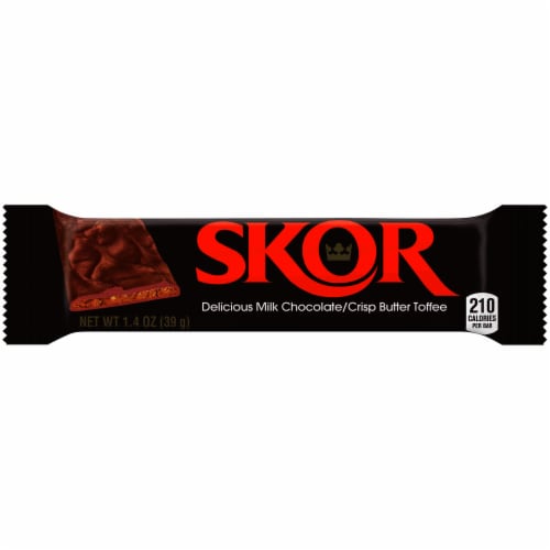Skor Toffee Bar Perspective: front