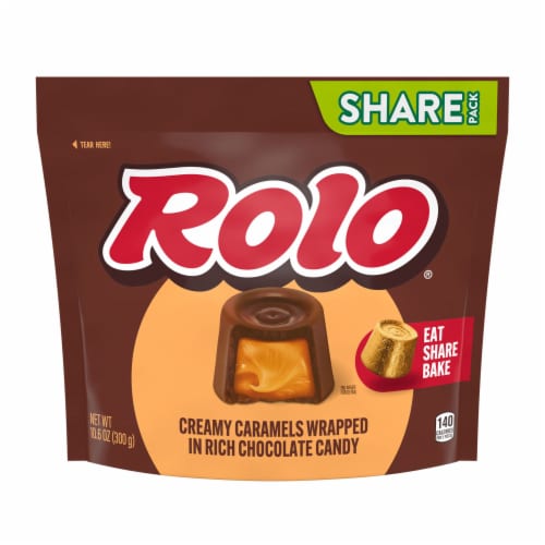 ROLO® Rich Chocolate Caramels Candy Share Pack Perspective: front