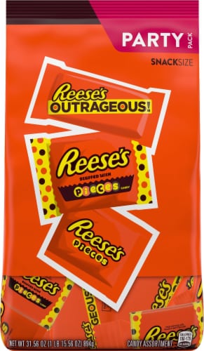 Reese's Snack Size Candy Assortment Party Pack Perspective: front