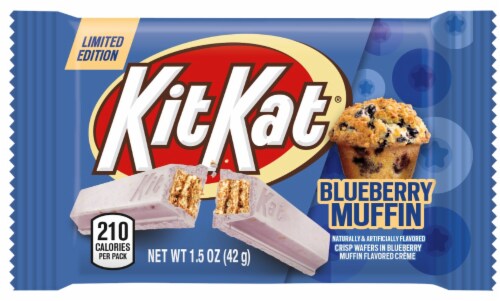 Kit Kat® Blueberry Muffin Crisp Wafers Perspective: front