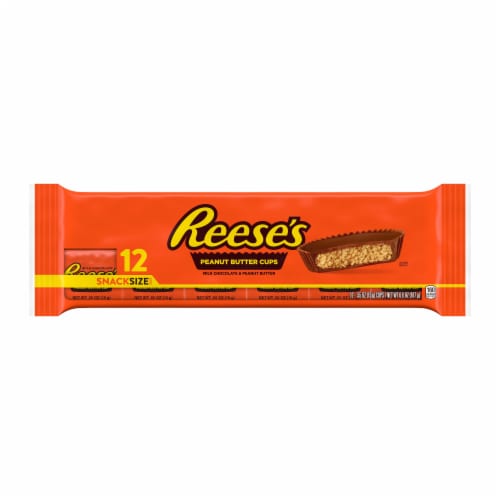 Reese's Peanut Butter Cups Snack Size Perspective: front
