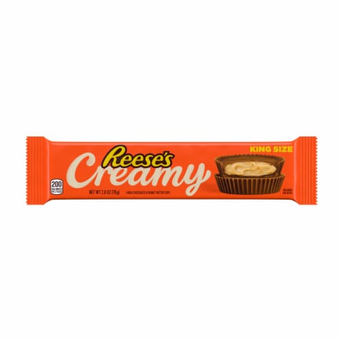 Reese Peanut Butter Cups Creamy - KIng Size, 2.8 oz - Gerbes Super