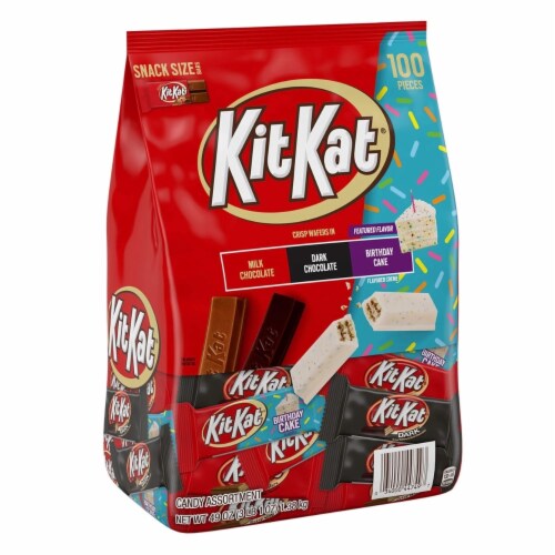 Kit Kat Snack Size Assortment Bag (49 Ounce), 1 unit - Fry's Food Stores