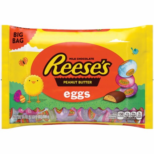 Reese's Easter Peanut Butter Eggs Perspective: front