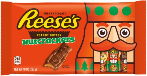 Reese's Nutcrackers Milk Chocolate Peanut Butter Candy Perspective: front