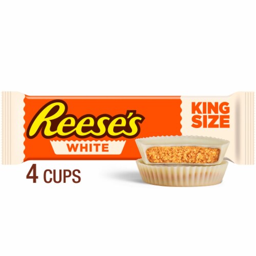 REESE S White Creme King Size Peanut Butter Cups Candy Pack 2 8 Oz Kroger