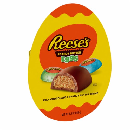 REESE’S Milk Chocolate Peanut Butter Creme Eggs Easter Candy Gift Box