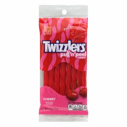 Twizzlers Cherry Pull n Peel Candy Perspective: front