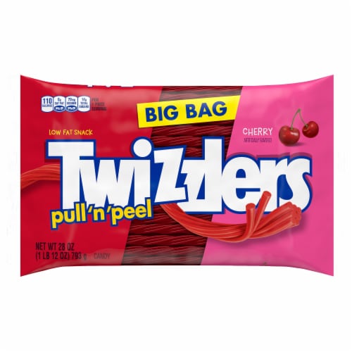 Twizzlers Pull 'n' Peel Cherry Candy Perspective: front