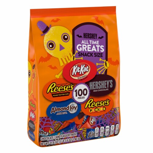 Hershey's All Time Greats Snack Size Halloween Assortment Perspective: front