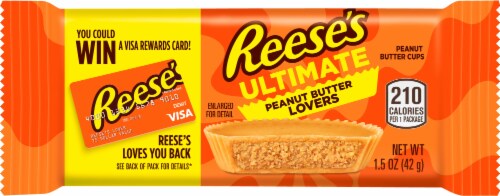 Reese's Ultimate Peanut Butter Lovers Peanut Butter Cups Perspective: front