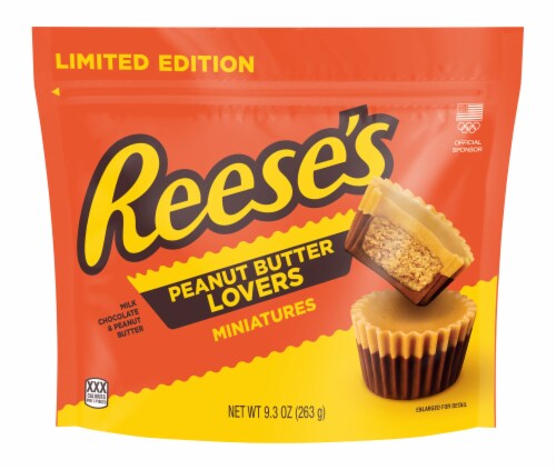 Reese s Peanut Butter Lovers Miniature Peanut Butter Cups 9.3 oz Harris Teeter