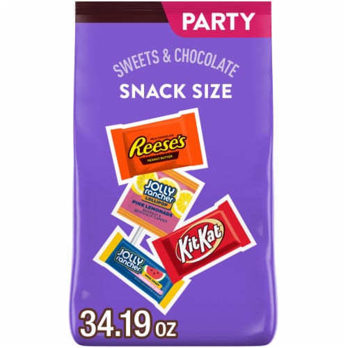 M&M'S Fun Size Milk Chocolate Candy Variety Pack Bulk Candy Bag,  55ct/30.35oz - Kroger