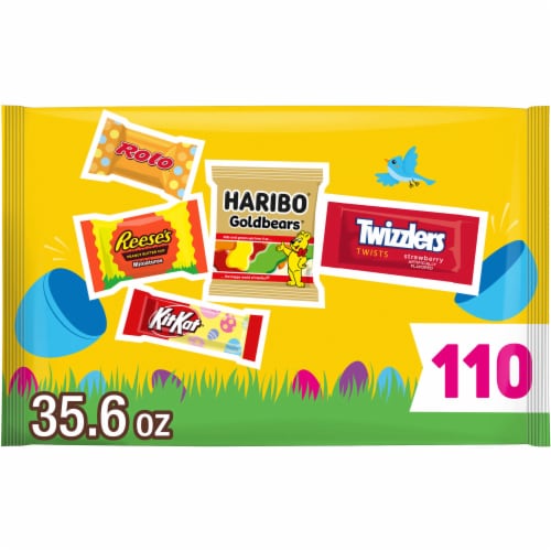 Hershey Assorted Flavored Easter Candy Bulk Bag Perspective: front