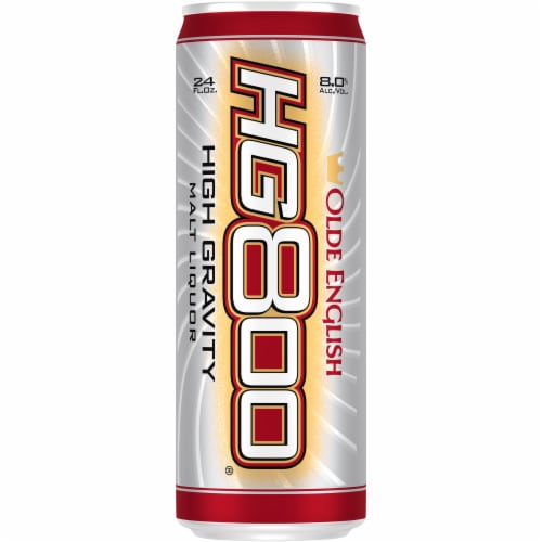 Olde English® High Gravity 800 Malt Liquor Perspective: front