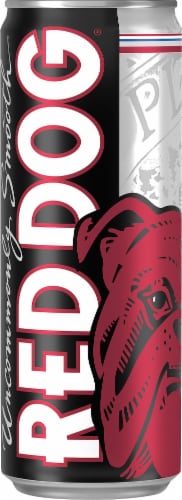 Red Dog Beer Perspective: front
