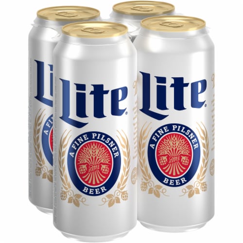 Miller Lite American Pilsner Light Lager Beer Perspective: front