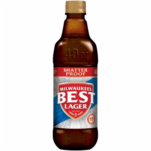 Milwaukee's Best Premium American Lager Beer Perspective: front