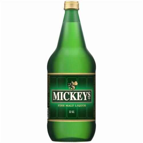 Mickey's® Fine Malt Liquor Ale Beer Perspective: front
