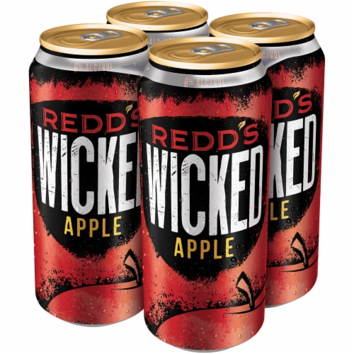 Redd's Wicked Apple Ale Beer Perspective: front