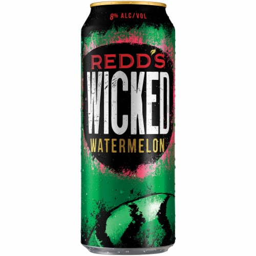 Redd's Wicked Watermelon Ale Beer Perspective: front